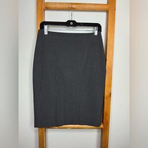 Ann Taylor Charcoal Pencil Skirt